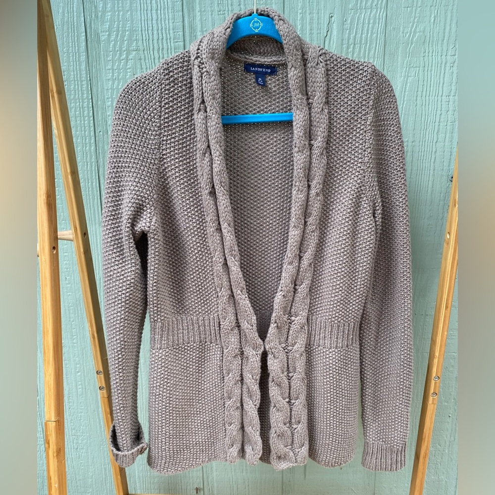 Lands End Cardigan Sweater